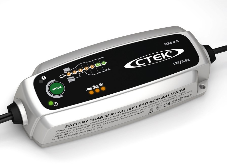 CTEK MXS 3 8 - 12V/0 8 & 3 8 A CTEK