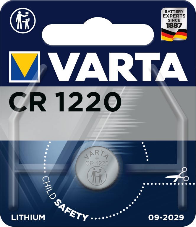 VARTA CR1220 x1 Pile lithium 3V VARTA