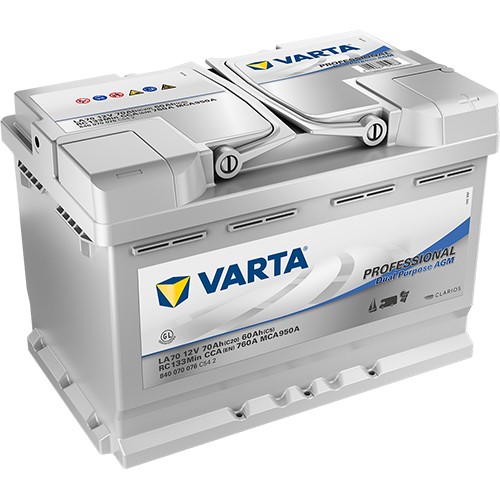 Varta Professional AGM 70 Ah 760 CCA - Vaica - spécialiste batteries