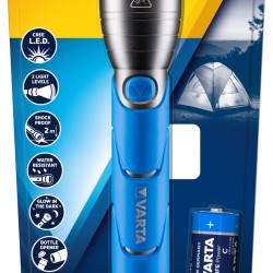 VARTA TORCHE C x3 inclues LED Cree 5W aluminium VARTA