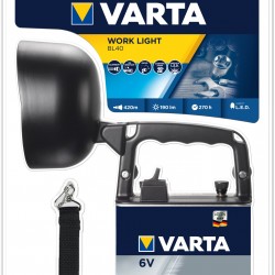 VARTA PROJECTEUR LED 4W + pile 4LR25-2 alc 190lm portée 430m ( 64 ) VARTA