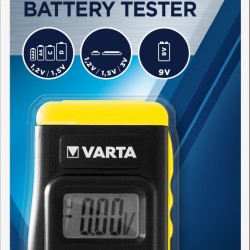 VARTA Testeur de piles tous formats VARTA